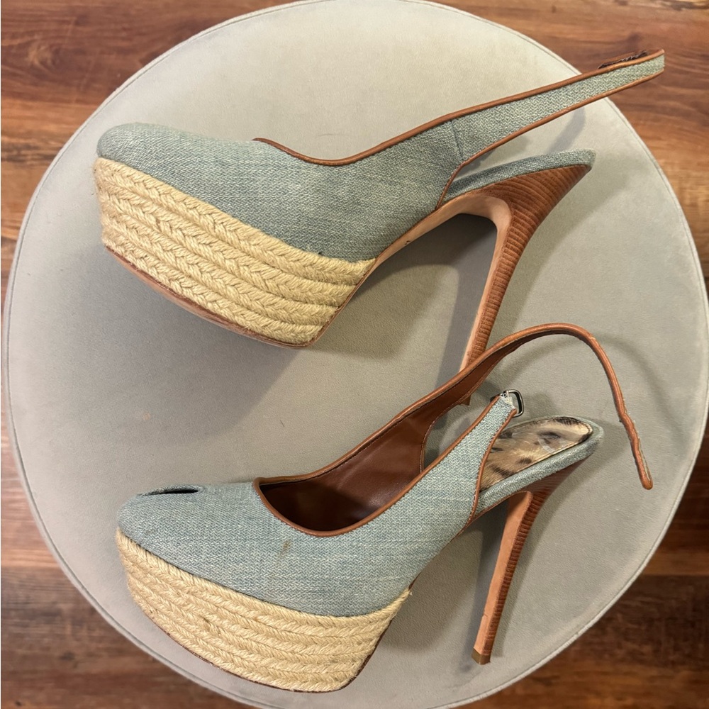 Sam Edelman Novato Platform Peep Toe Stiletto